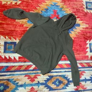 Puma hoodie olive green